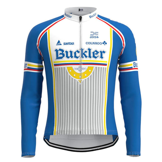 Buckler 1991 Retro Cycling Jersey (with Fleece Option) Retro Cycling Jersey - Retro Peloton