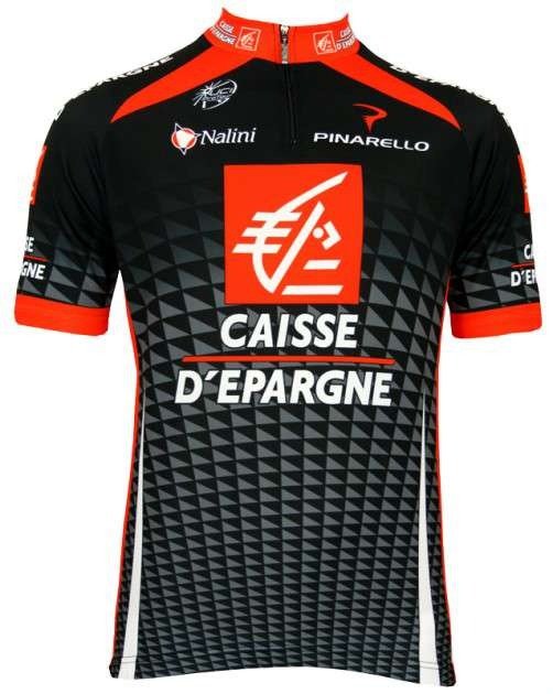 Caisse d'Epargne Retro Cycling Jersey Retro Cycling Jersey - Retro Peloton