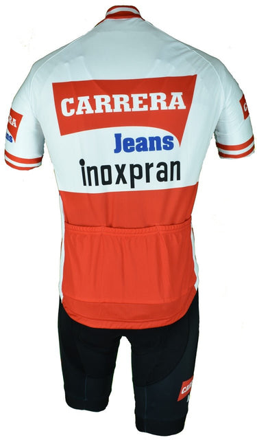 Carrera Inoxpran 1984 Retro Cycling Jersey Set Retro Cycling Set- Retro Peloton