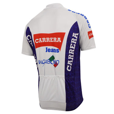 Carrera Jeans 1987 Retro Cycling Jersey Bicycle Jerseys- Retro Peloton
