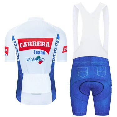 Carrera Jeans 1987 Retro Cycling Jersey Set Retro Cycling Set - Retro Peloton