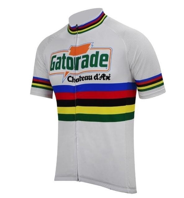 Chateau d'Ax Gatorade Retro Cycling Jersey Retro Cycling Jersey - Retro Peloton