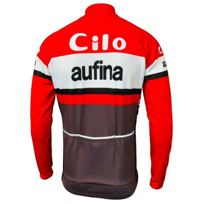 Cilo - Aufina Long Sleeve Retro Cycling Jersey Retro Cycling Jersey - Retro Peloton