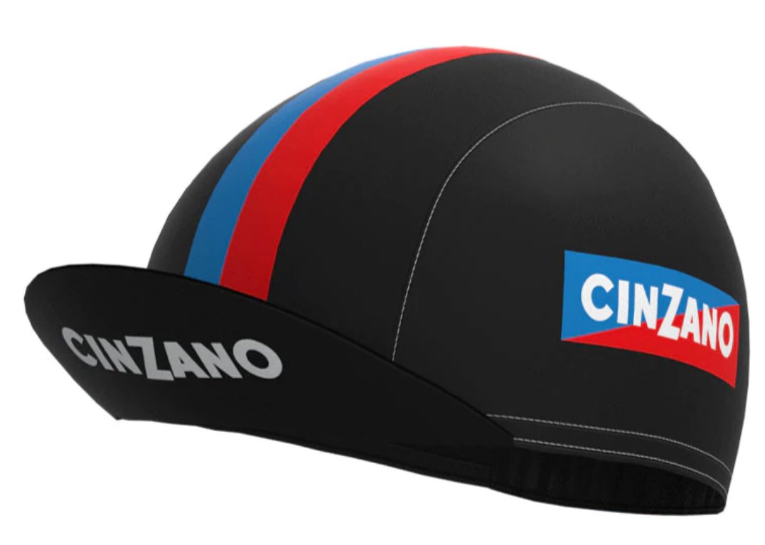 Cinzano Retro Cycling Cap Retro Cycling Caps - Retro Peloton