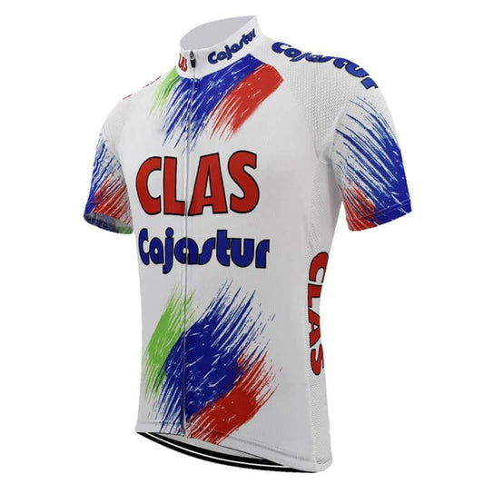 CLAS Cajastur Retro Cycling Jersey Retro Cycling Set- Retro Peloton