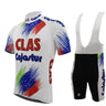 CLAS Cajastur Retro Cycling Jersey Set Retro Cycling Set- Retro Peloton