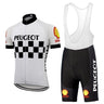 CLEARANCE - Classic 1960s Peugeot Shell Classic Retro Cycling Jersey Set EU Clearance- Retro Peloton