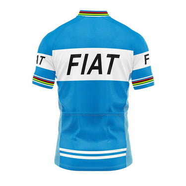 CLEARANCE - Fiat France Retro Cycling Jersey 1977 EU Clearance - Retro Peloton