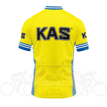 CLEARANCE - KAS Retro Cycling Jersey EU Clearance- Retro Peloton