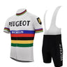 CLEARANCE - Peugeot BP Michelin Retro Cycling Jersey Set EU Clearance - Retro Peloton