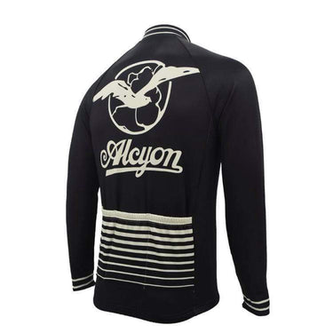 CLEARANCE - Retro Paris - Roubaix Alcyon Classic Long Sleeve Cycling Jersey EU Clearance - Retro Peloton