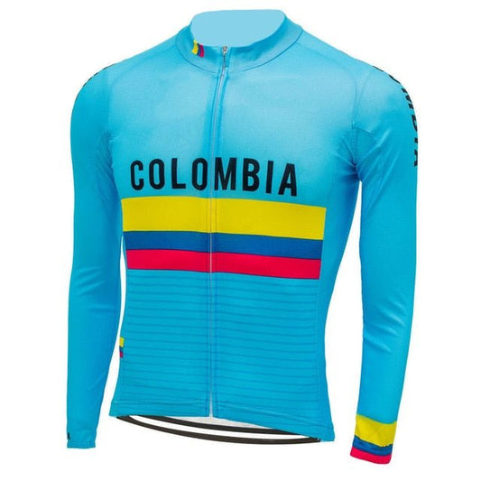 Colombian Cycling Federation Jersey Retro Cycling Jersey - Retro Peloton