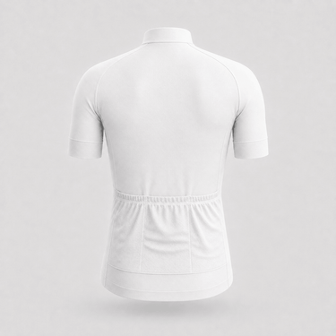 Create your own jersey - Custom designed cycling gear, back view