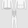 Custom Design Cycling Jersey & Shorts Long Set Retro Cycling Set - Retro Peloton