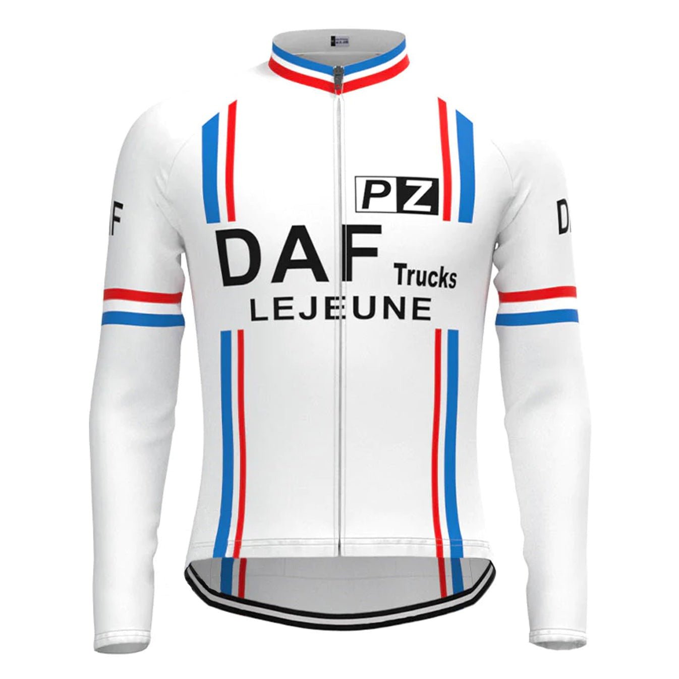 DAF Trucks Lejeune Retro Cycling Jersey (with Fleece Option) Retro Cycling Jersey - Retro Peloton