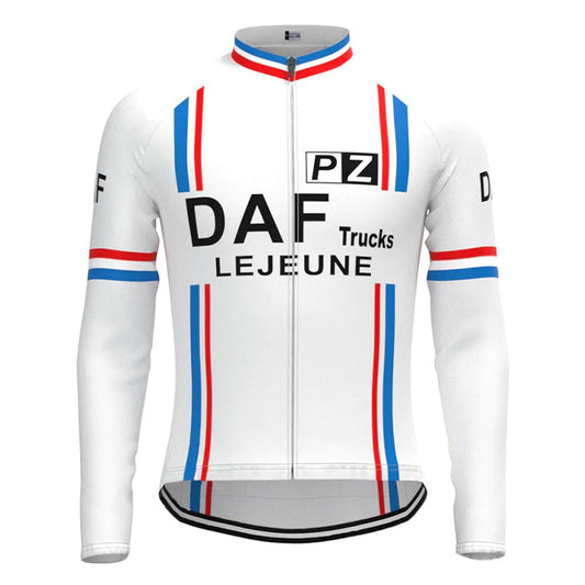 DAF Trucks Lejeune Retro Cycling Jersey (with Fleece Option) Retro Cycling Jersey - Retro Peloton