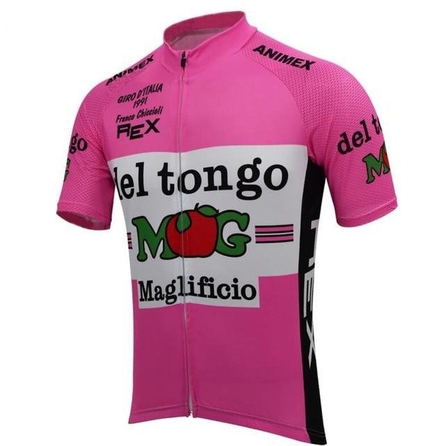 Del Tongo - MG Maglificio Retro Cycling Jersey Retro Cycling Jersey - Retro Peloton