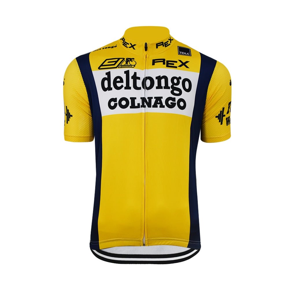 Del Tongo Retro Cycling Jersey Retro Peloton