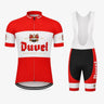 Duvel Beer Retro Cycling Jersey Set Retro Cycling Set- Retro Peloton
