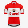 Duvel Beer Retro Cycling Jersey, front view