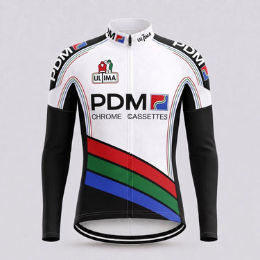 Équipe Cycliste PDM (Chrome Cassettes) Retro Cycling Jersey Retro Cycling Jersey- Retro Peloton