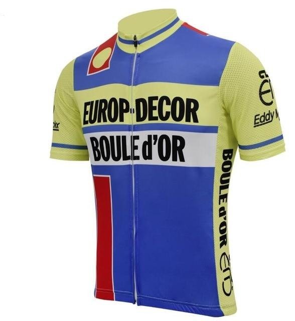 Europ Decor Boule d'Or 1984 Retro Cycling Jersey Retro Cycling Jersey - Retro Peloton