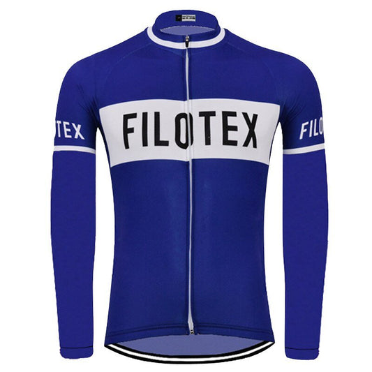 Filotex Retro Cycling Jersey (with Fleece Option) Retro Cycling Jersey - Retro Peloton