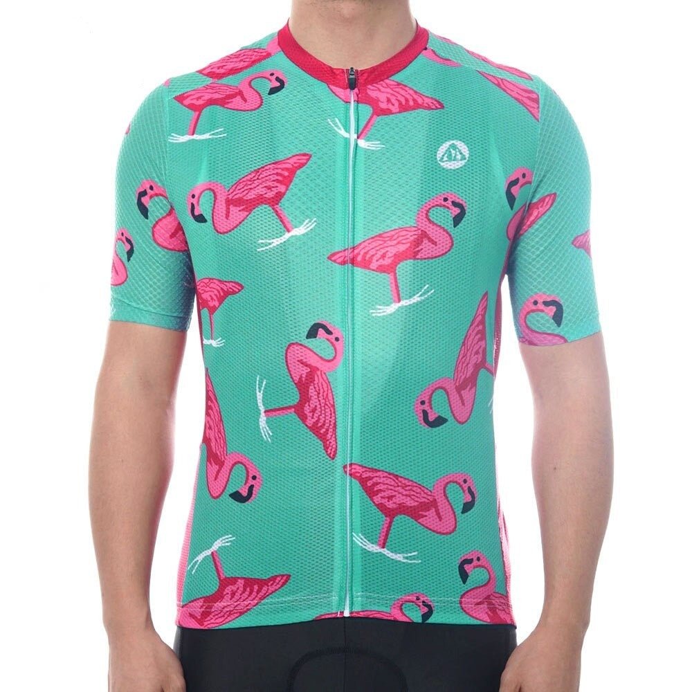 Flamingo Cycling Jersey Retro Cycling Jersey - Retro Peloton