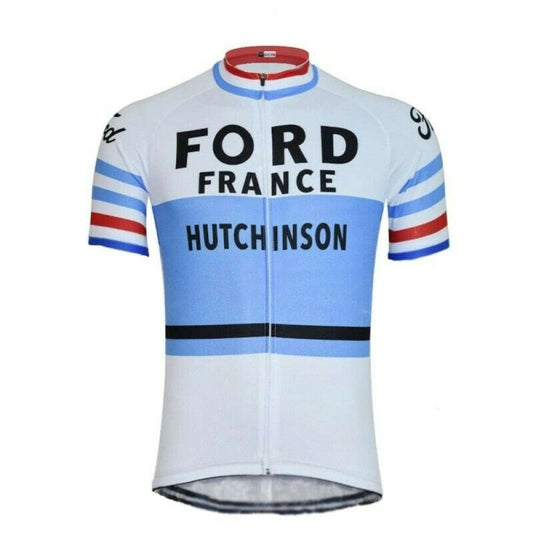 Ford France Hutchinson Retro Cycling Jersey Retro Cycling Jersey - Retro Peloton