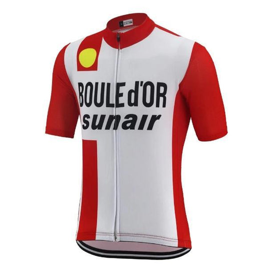 Freddy Maertens 1981 Boule dOr Sunair Retro Cycling Jersey Retro Cycling Jersey - Retro Peloton