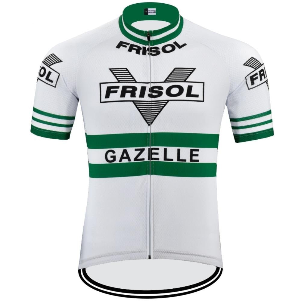 Frisol Gazelle Retro Cycling Jersey Retro Cycling Jersey - Retro Peloton