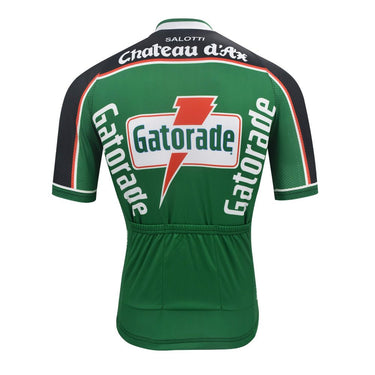 Gatorade Chateau d'Ax Retro Cycling Jersey Retro Cycling Jersey- Retro Peloton