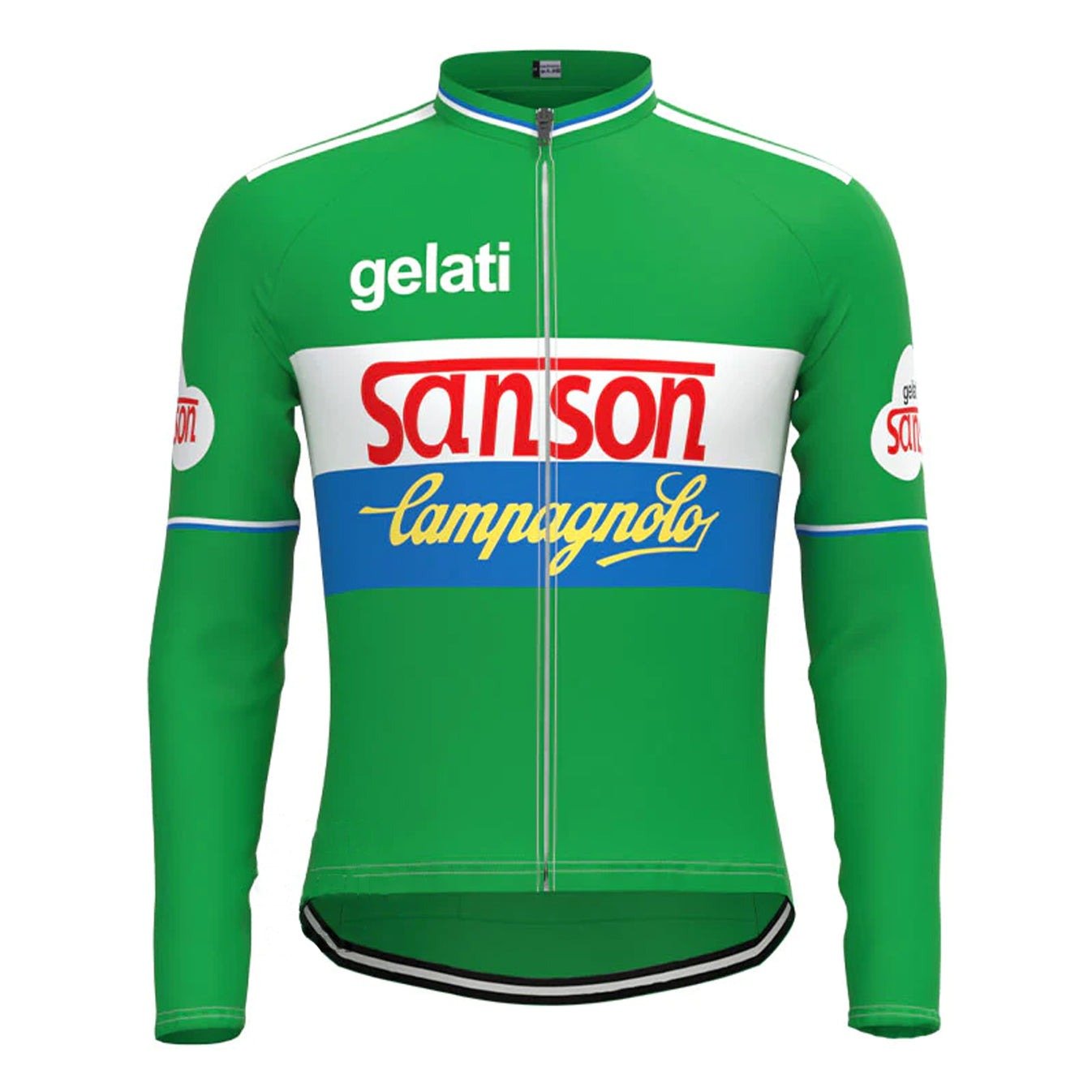 Gelati Sanson Retro Cycling Jersey (with Fleece Option) Retro Cycling Jersey - Retro Peloton