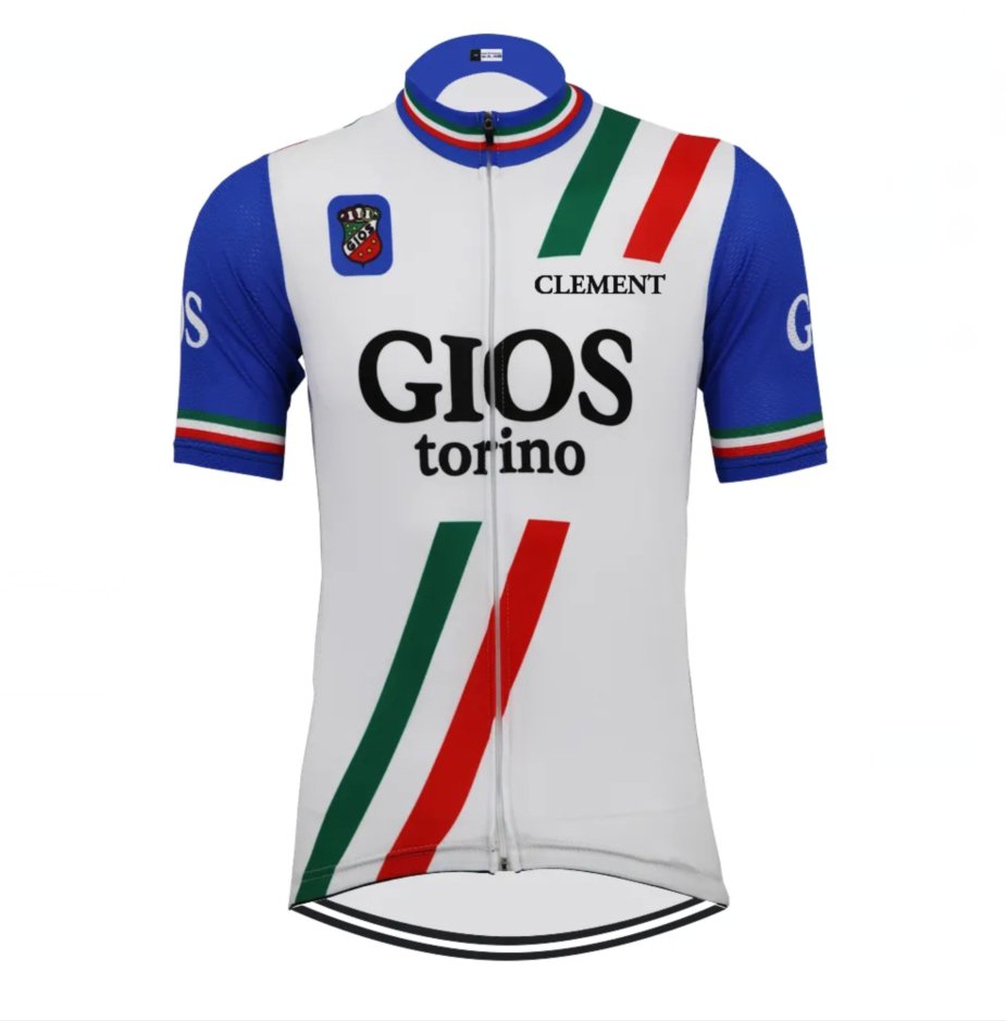 Gios Torino Clement Retro Cycling Jersey Retro Cycling Jersey - Retro Peloton