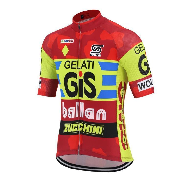 GiS Gelati 1991 Retro Cycling Jersey Retro Cycling Jersey - Retro Peloton