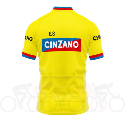 G.S. Cinzano Retro Cycling Jersey Retro Cycling Jersey - Retro Peloton