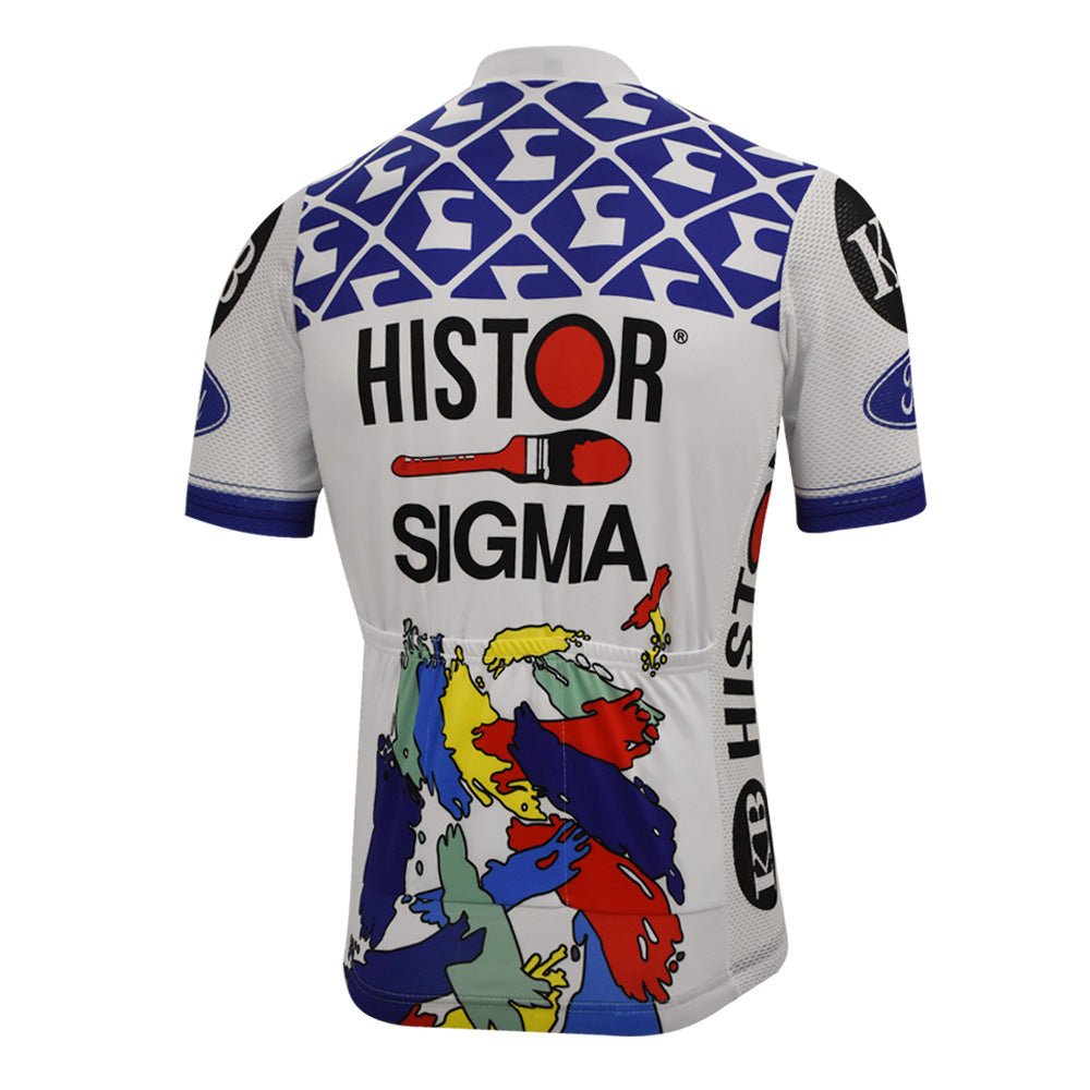 Maillot de cyclisme vintage NOVEMAIL HISTOR Bleu Taille L Maillot de cyclisme vintage NOVEMAIL HISTOR Bleu Taille L