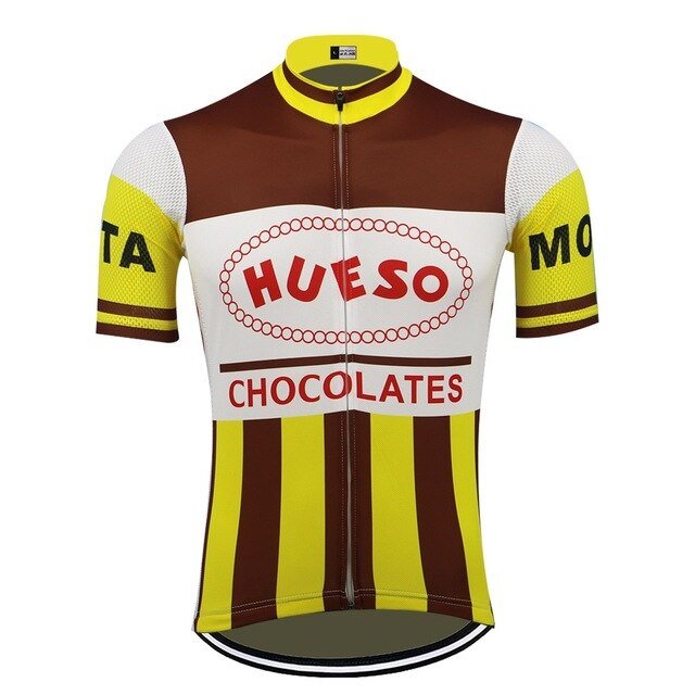 Hueso Chocolates Retro Cycling Jersey Retro Cycling Jersey - Retro Peloton