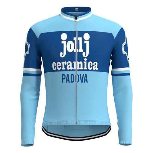 Jollj Ceramica Retro Cycling Jersey (with Fleece Option) Retro Cycling Jersey - Retro Peloton