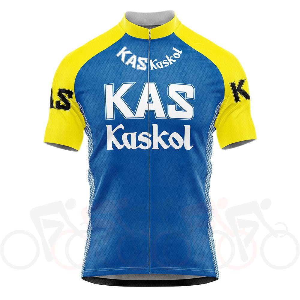 Kaskol KAS Kaskol Retro Cycling Jersey - Retro Peloton