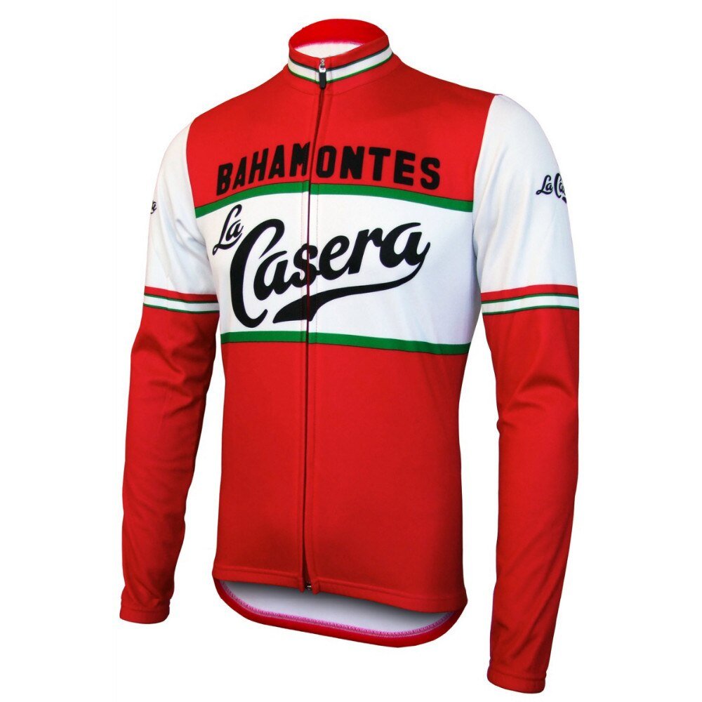 La Casera - Bahamontes Retro Cycling Jersey (with Fleece Option) Retro Cycling Jersey - Retro Peloton