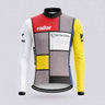 La Vie Claire Long Sleeve Retro Cycling Jersey Retro Cycling Jersey- Retro Peloton