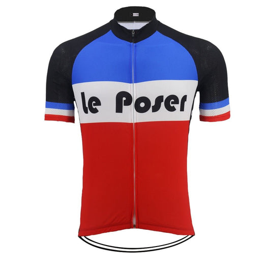 Le Poser Retro Cycling Jersey Retro Cycling Jersey - Retro Peloton