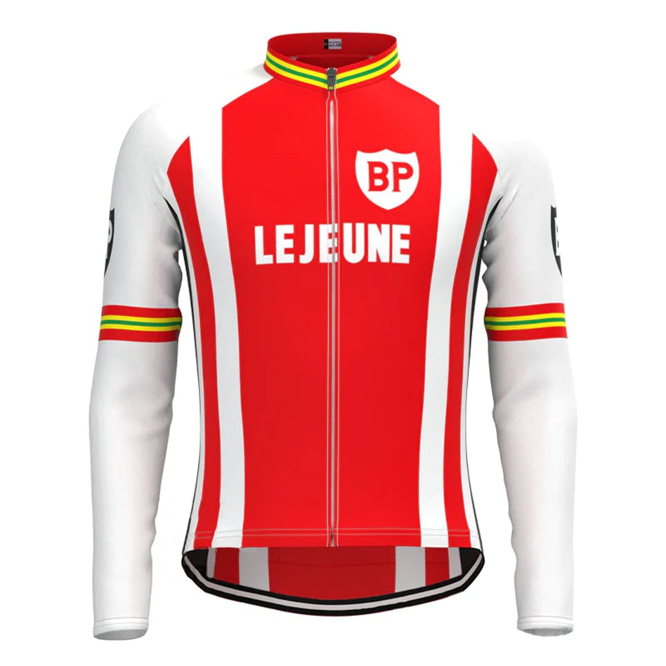 Lejeune BP Retro Cycling Jersey (with Fleece Option) Retro Cycling Jersey - Retro Peloton