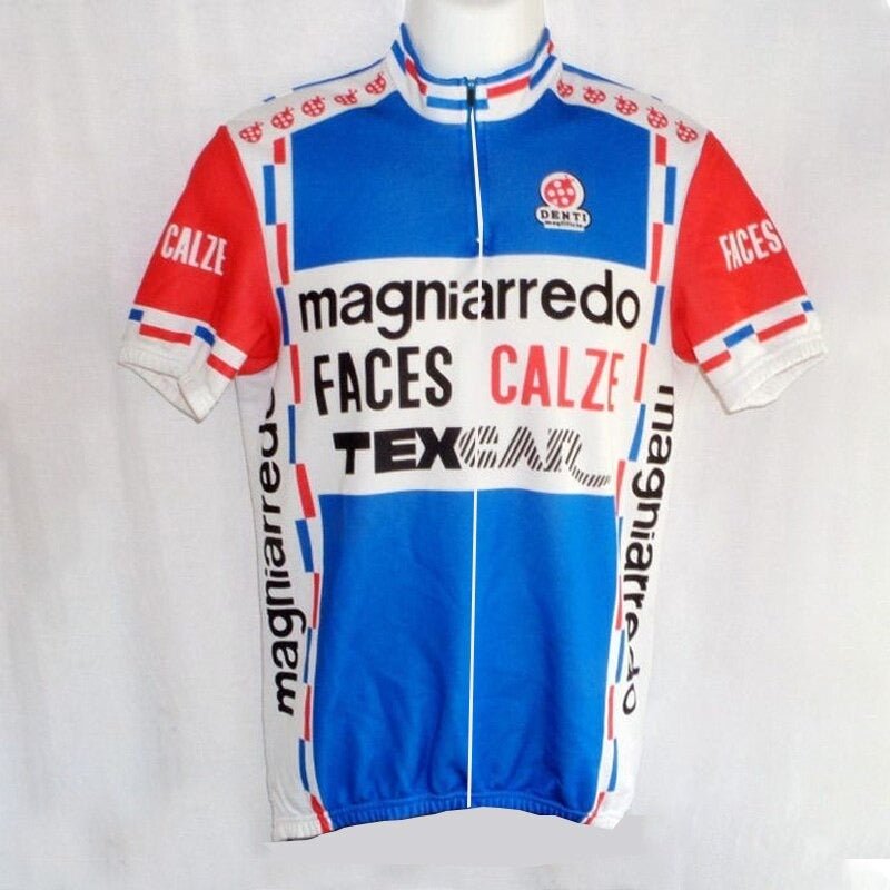 Magniarredo - Faces - Calze - Texcar Retro Cycling Jersey Retro Cycling Jersey - Retro Peloton