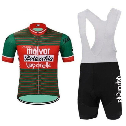 Malvor Bottecchia Retro Cycling Jersey Set Retro Cycling Set- Retro Peloton