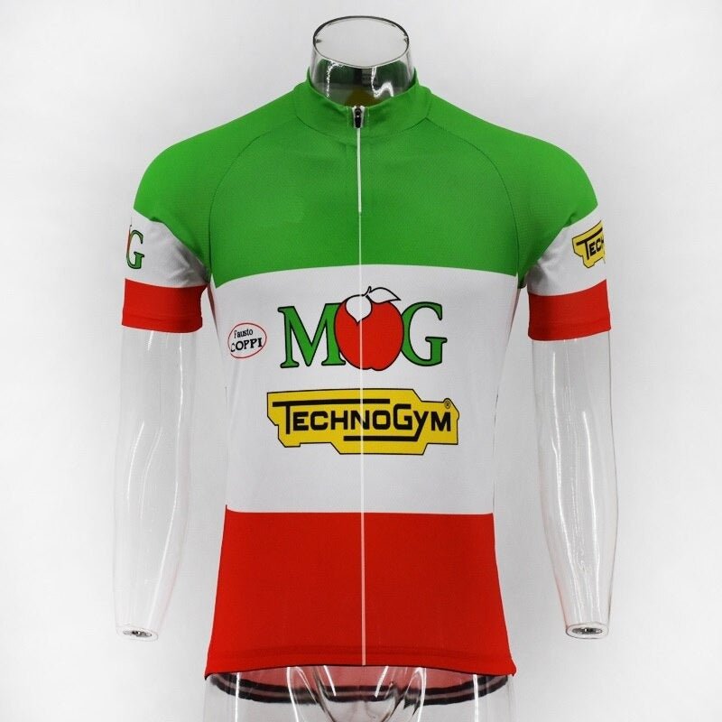 MG Maglificio Technogym Retro Cycling Jersey Retro Cycling Jersey - Retro Peloton