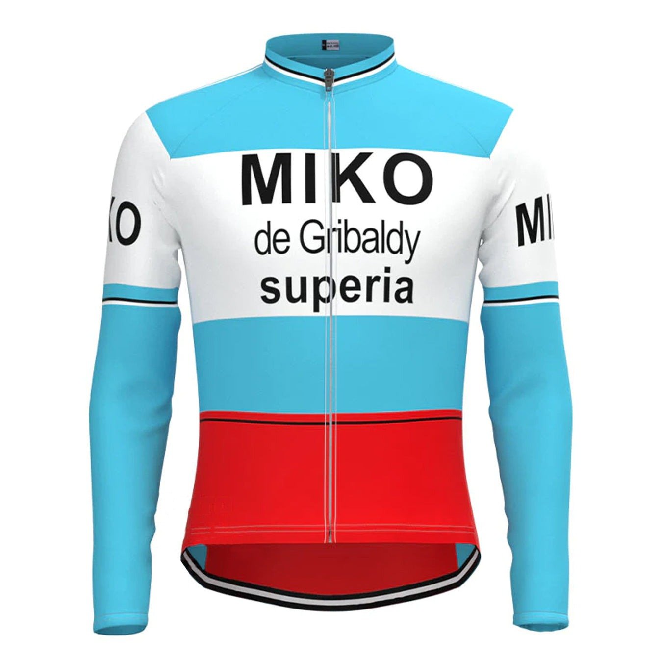 Miko de Gribaldy Superia Retro Cycling Jersey (with Fleece Option) Retro Cycling Jersey - Retro Peloton