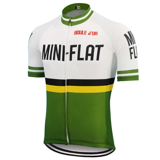 Mini Flat Retro Cycling Jersey Retro Cycling Jersey - Retro Peloton