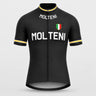 Molteni Black Retro Cycling Jersey Set Retro Cycling Set- Retro Peloton